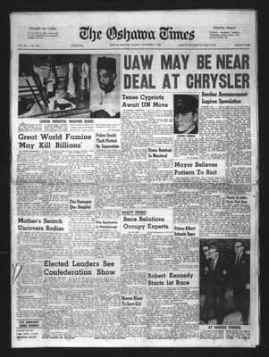 Oshawa Times (1958-), 1 Sep 1964