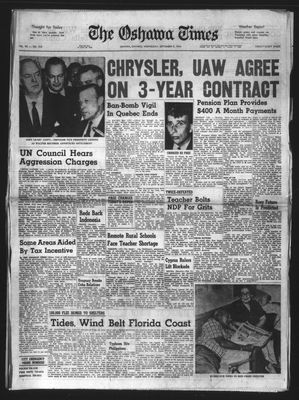 Oshawa Times (1958-), 9 Sep 1964