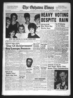 Oshawa Times (1958-), 15 Oct 1964