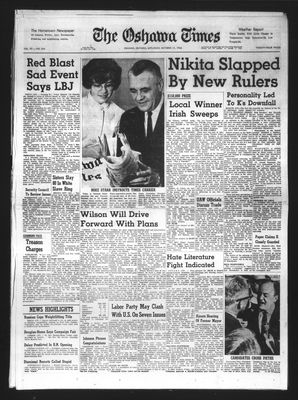 Oshawa Times (1958-), 17 Oct 1964