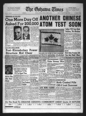 Oshawa Times (1958-), 20 Oct 1964