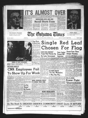 Oshawa Times (1958-), 26 Oct 1964