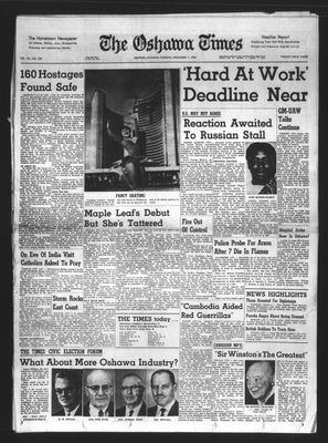 Oshawa Times (1958-), 1 Dec 1964