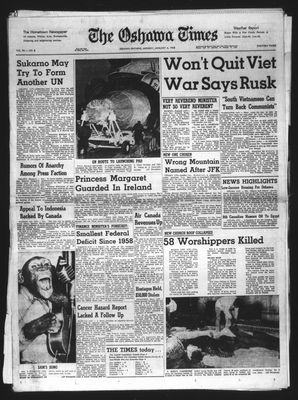 Oshawa Times (1958-), 4 Jan 1965