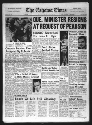 Oshawa Times (1958-), 22 Jan 1965