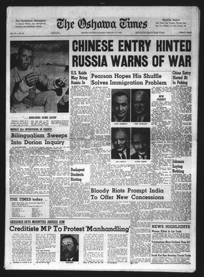 Oshawa Times (1958-), 13 Feb 1965