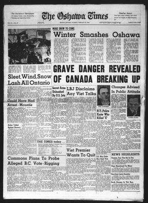 Oshawa Times (1958-), 25 Feb 1965