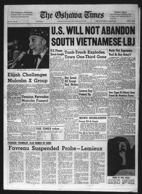 Oshawa Times (1958-), 27 Feb 1965