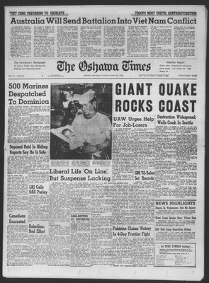 Oshawa Times (1958-), 29 Apr 1965