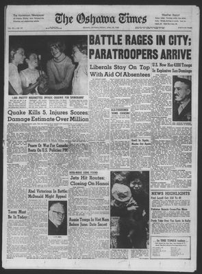 Oshawa Times (1958-), 30 Apr 1965