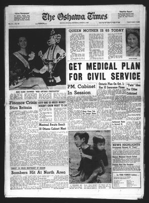 Oshawa Times (1958-), 4 Aug 1965