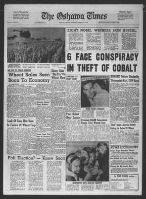 Oshawa Times (1958-), 12 Aug 1965