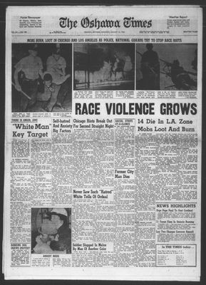 Oshawa Times (1958-), 14 Aug 1965