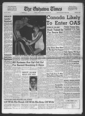 Oshawa Times (1958-), 28 Aug 1965