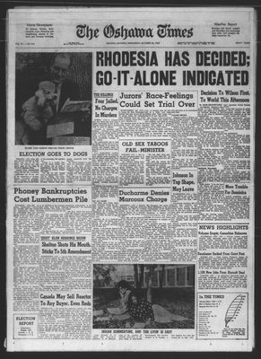 Oshawa Times (1958-), 20 Oct 1965