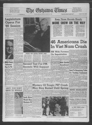 Oshawa Times (1958-), 25 Jan 1966