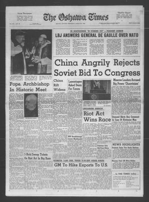 Oshawa Times (1958-), 23 Mar 1966