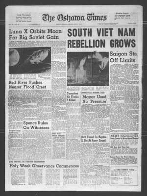 Oshawa Times (1958-), 4 Apr 1966