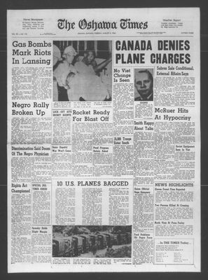 Oshawa Times (1958-), 9 Aug 1966