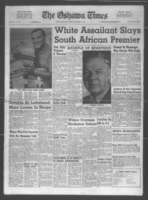 Oshawa Times (1958-), 6 Sep 1966