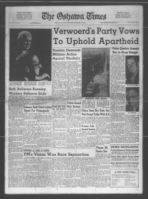 Oshawa Times (1958-), 7 Sep 1966