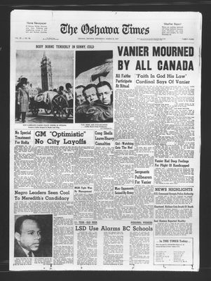 Oshawa Times (1958-), 8 Mar 1967