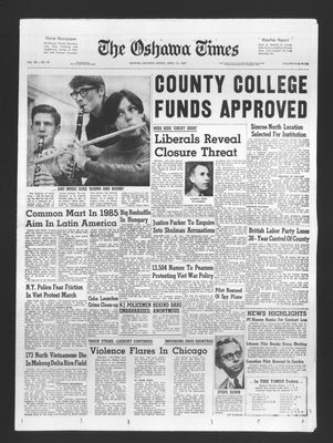 Oshawa Times (1958-), 14 Apr 1967