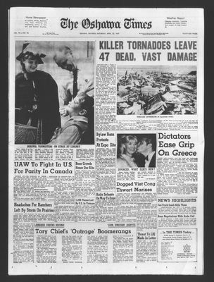 Oshawa Times (1958-), 22 Apr 1967