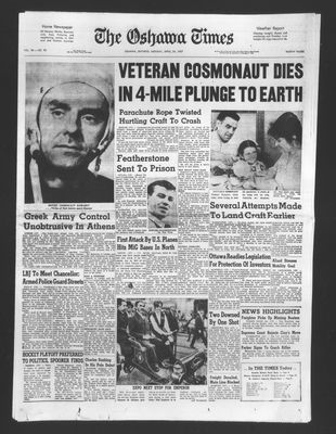 Oshawa Times (1958-), 24 Apr 1967