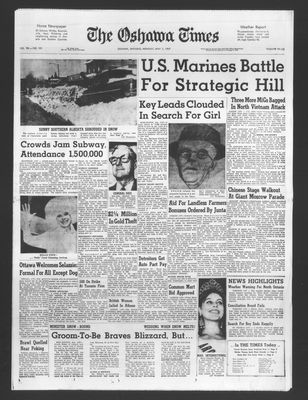 Oshawa Times (1958-), 1 May 1967