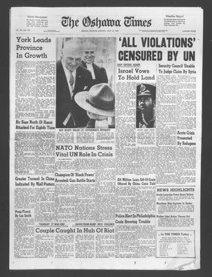 Oshawa Times (1958-), 12 Jun 1967