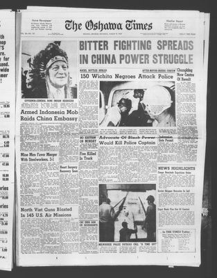 Oshawa Times (1958-), 5 Aug 1967