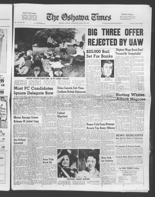 Oshawa Times (1958-), 30 Aug 1967