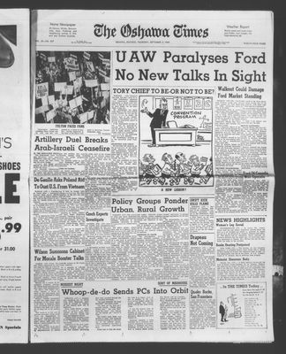 Oshawa Times (1958-), 7 Sep 1967