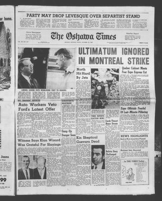 Oshawa Times (1958-), 13 Oct 1967