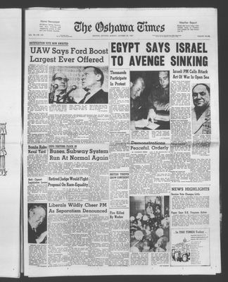 Oshawa Times (1958-), 23 Oct 1967