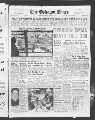 Oshawa Times (1958-), 6 Nov 1967