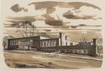 LH2967 McLaughlin Library Water Colour Painting