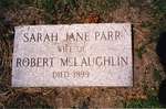 LH0610 Headstone for Sarah Jane Parr