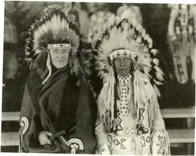 LH2894 Honour Ceremony - R. S. McLaughlin and Chief Red Dog