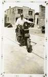 LH2850 Man on motorcycle on Church Street