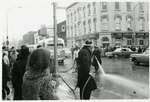 LH2828 Firemen at intersection of Simcoe and King Streets, facing northeast