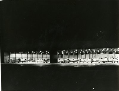 LH2726 Oshawa Airport - Night - RCAF Fleet