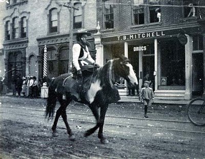 LH0749 Woman on a Horse in Oshawa