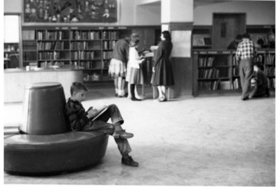 LH2963 Oshawa Public Libraries, McLaughlin Branch: Children's Room, 1954
