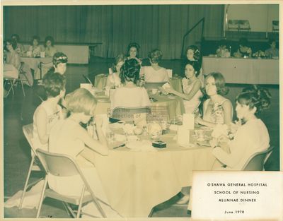 LH3154 Oshawa General Hospital School of Nursing Alumnae Dinner