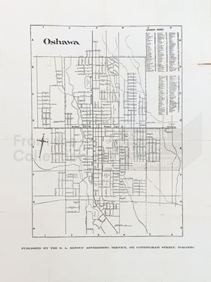 LHM009 Oshawa Map (S.A. Renouf)