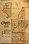 LHM054 Wall Map of Ontario County, Ontario