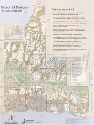 LHM066 Region of Durham Natural Features (map)