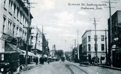 LH1057 Simcoe Street - looking north